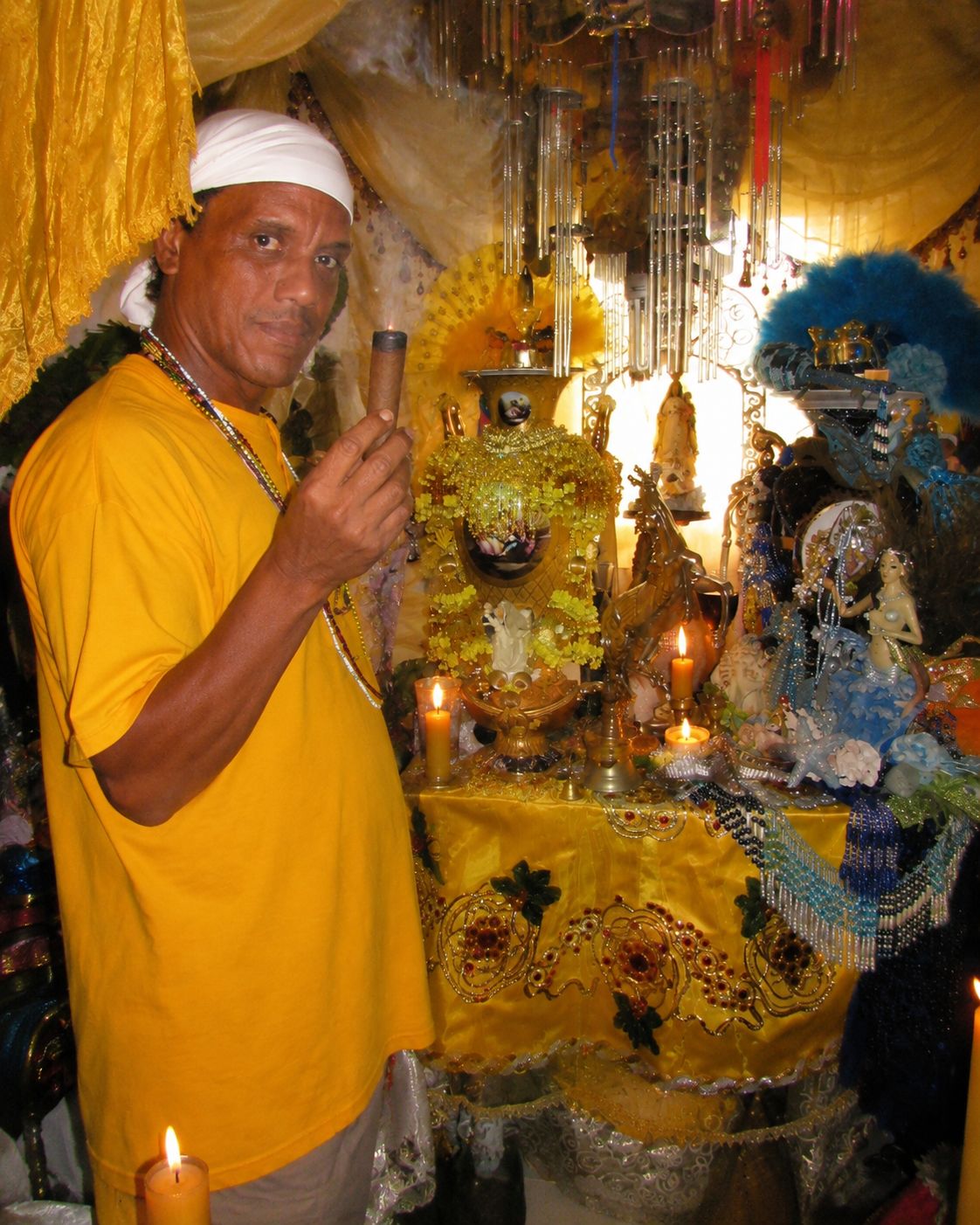 Altar espiritual del Maestro León Obba